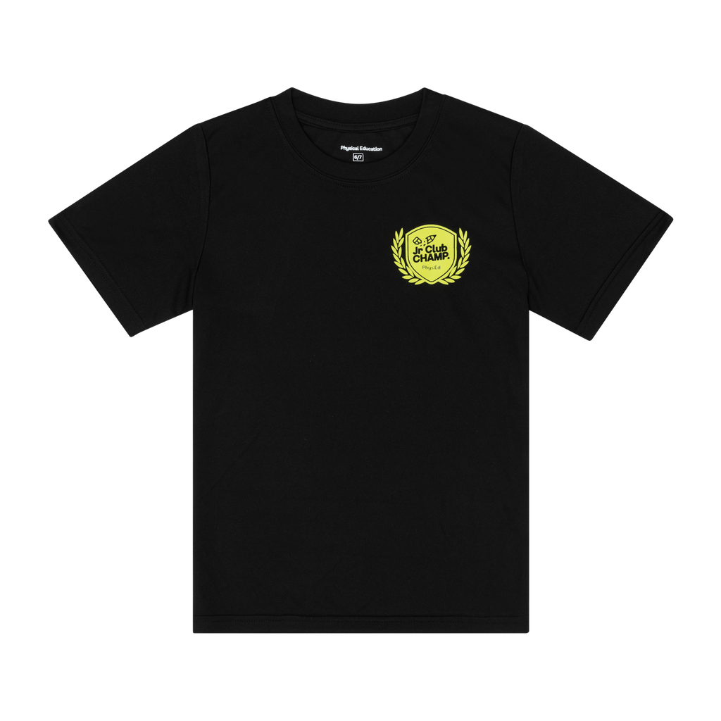 Jr Club Champ Performance T-Shirt -  Black