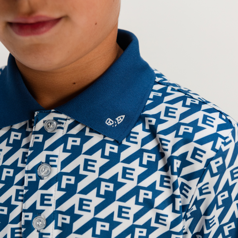 Physical Education P.E. Herringbone Performance Polo
