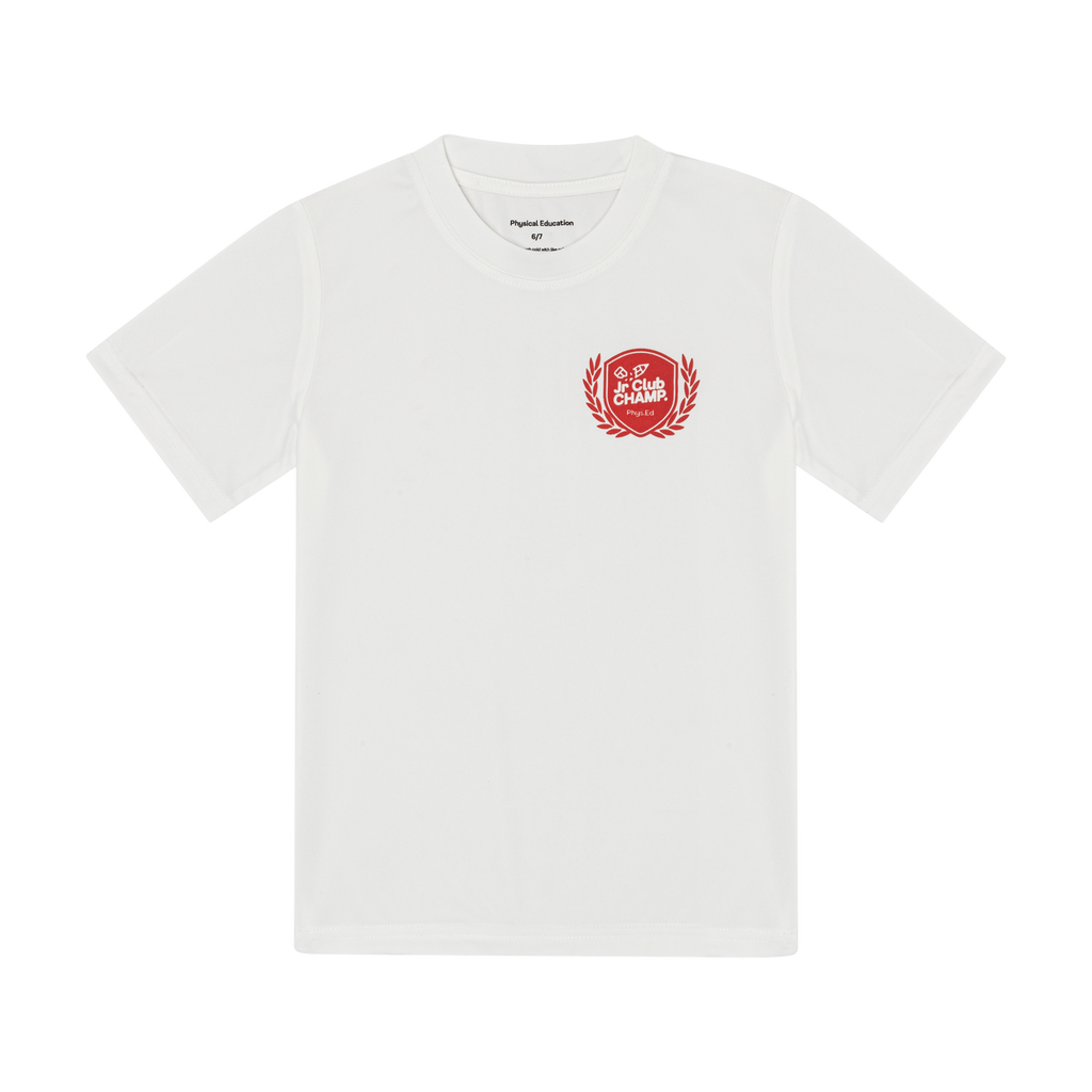 Jr Club Champ Performance T-Shirt - White