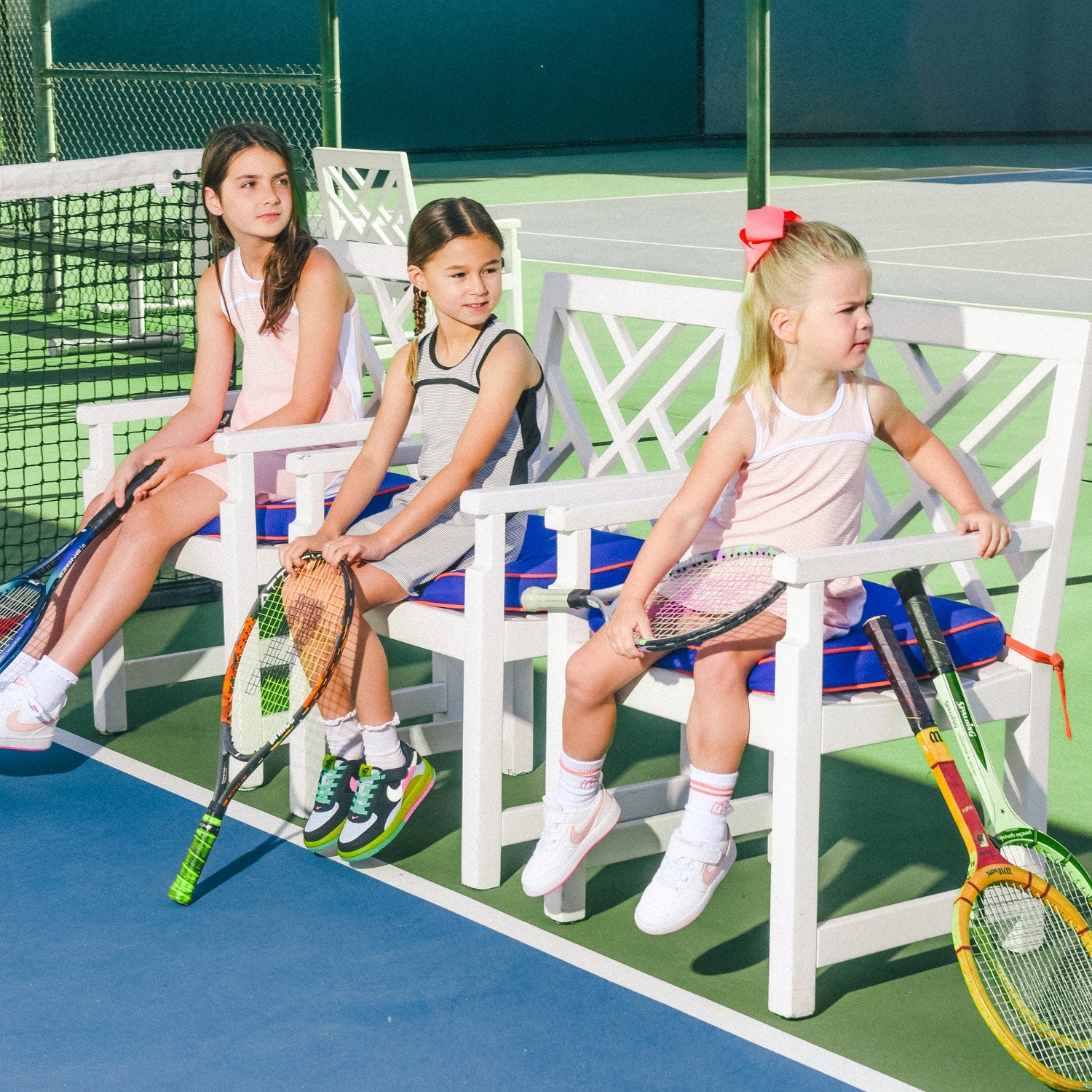 Play All Day Dress - Pink Stripe