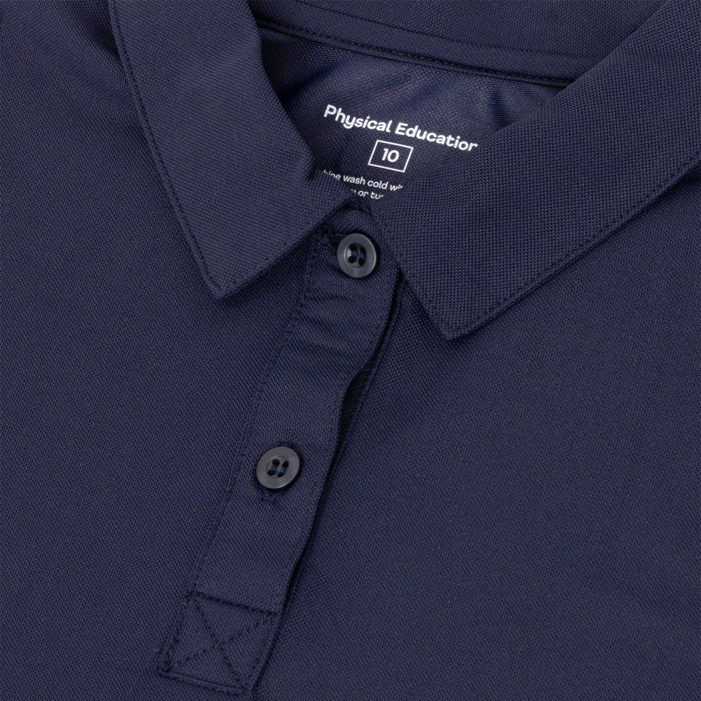 Sleeveless Polo - Navy