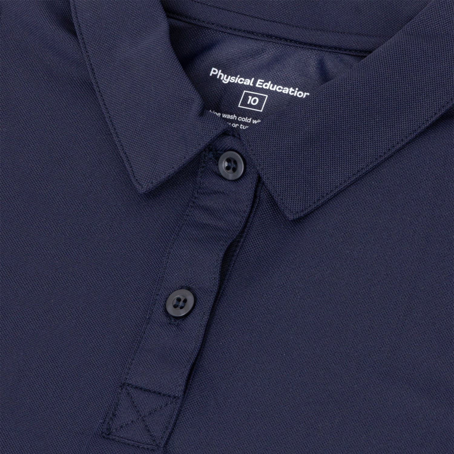 Sleeveless Polo - Navy