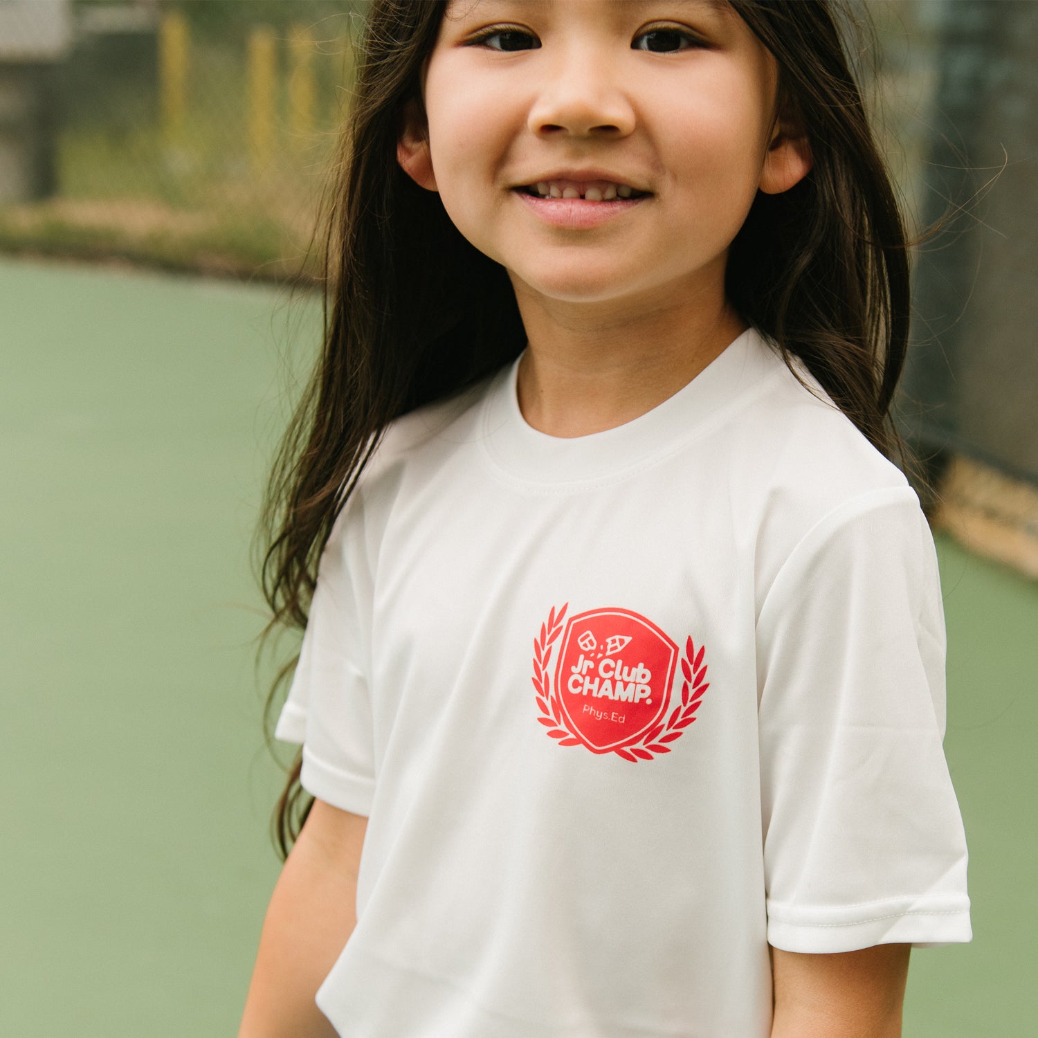 Jr Club Champ Performance T-Shirt - White
